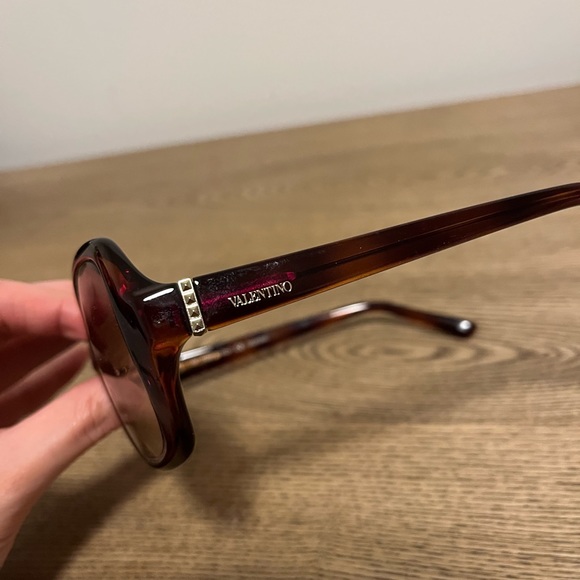 Valentino sunglasses ladies brown glasses - Picture 7 of 10